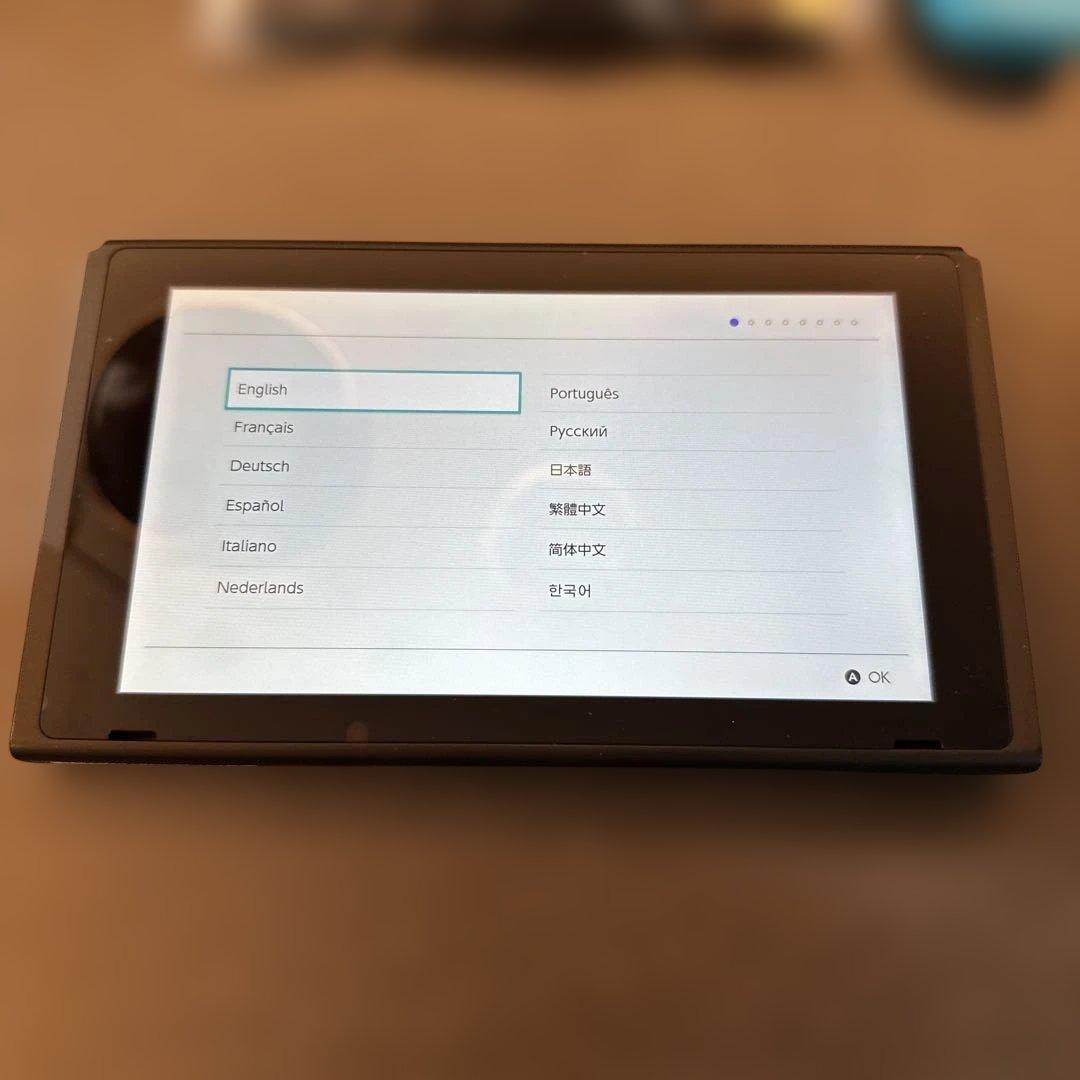 Nintendo Switch 本体 青/赤 付属品あり