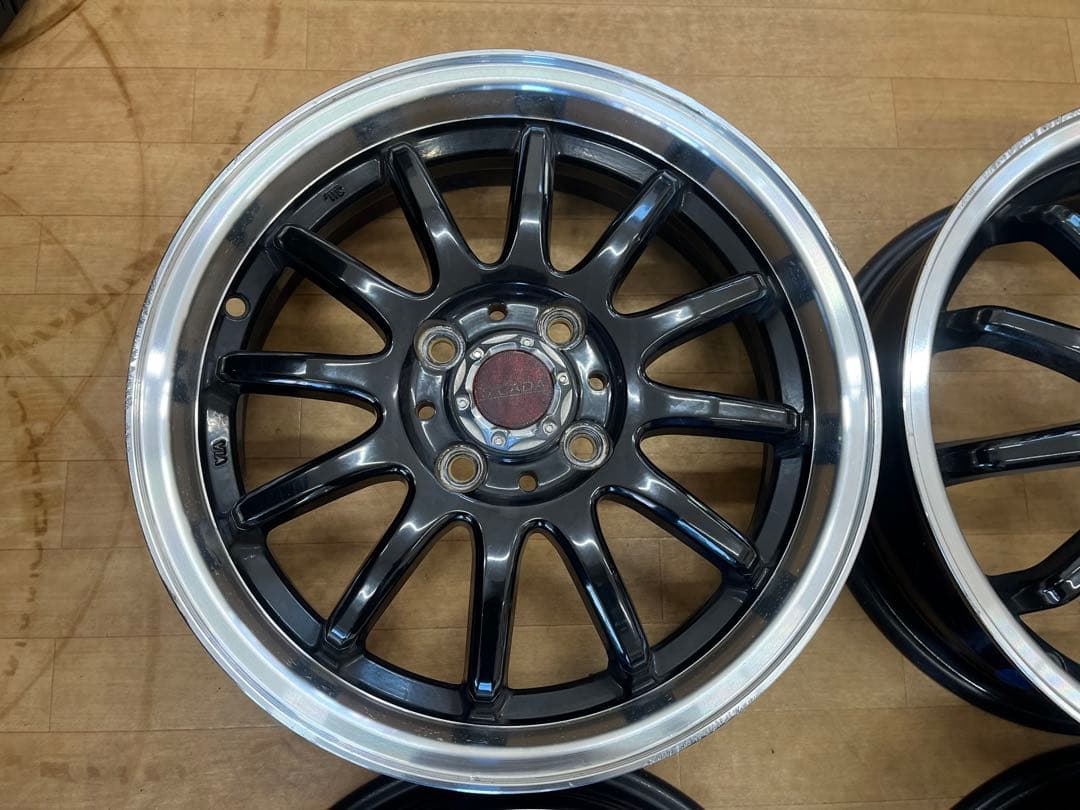 期【現品限り】軽自動車用 中古アルミホイール 15インチ4本セット