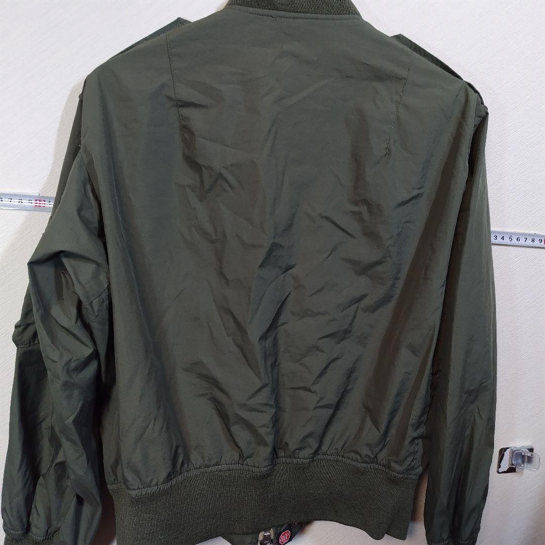 A-冬 a bathing ape オリーブ MA-1ジャケット XSサイズ