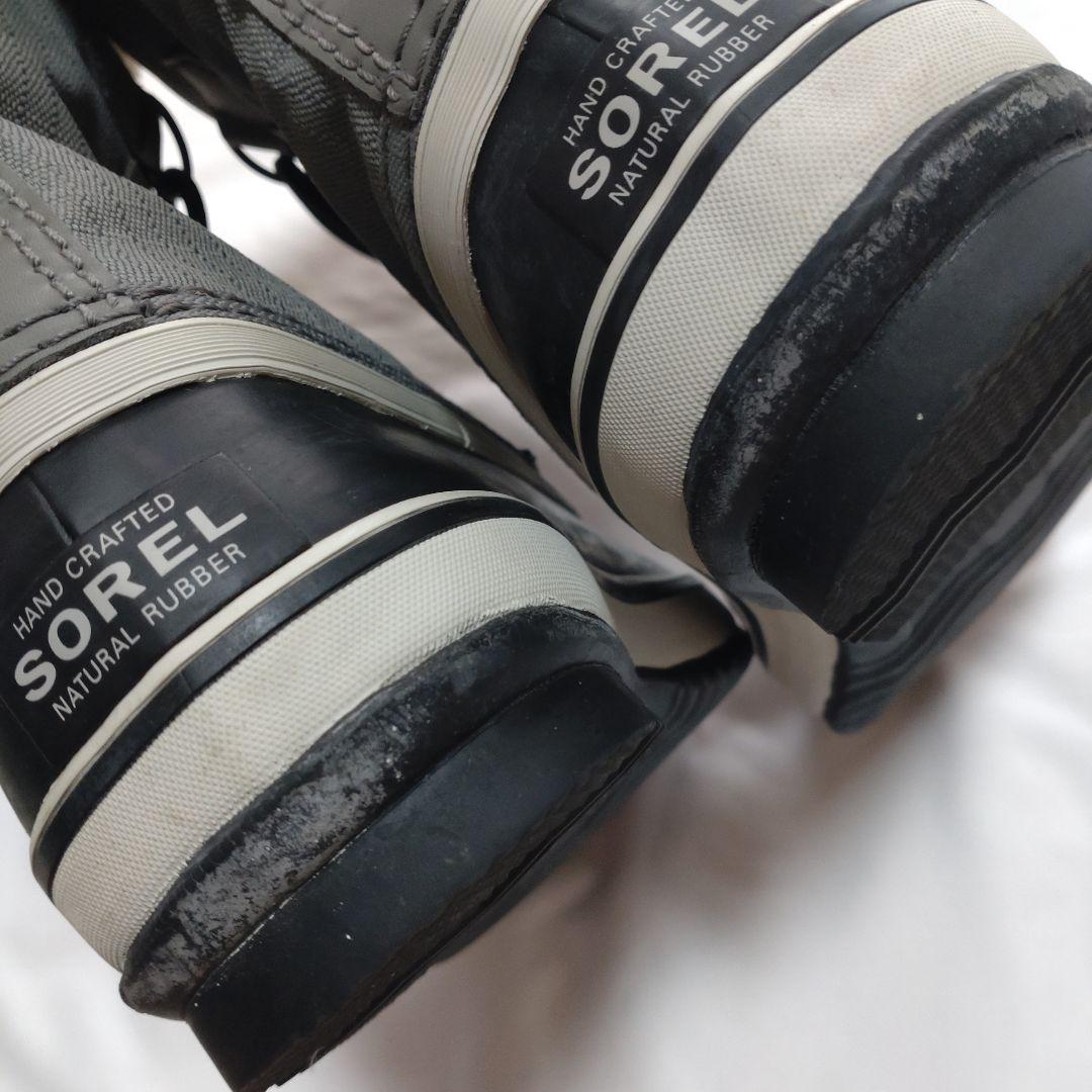 24cm♥極美品♥SOREL CARIBOU カリブー防水スノーブーツレディース