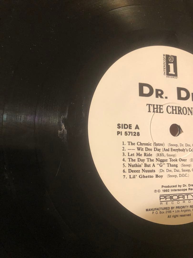 Dr. Dre / The Chronic / USオリジナル LP g-rap