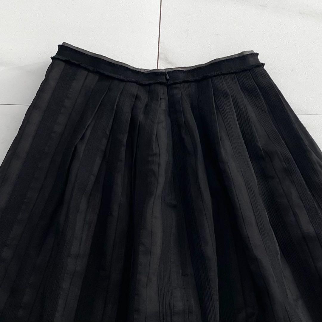 美品 2021年モデル フォクシー Licorice ロングスカート シルク混