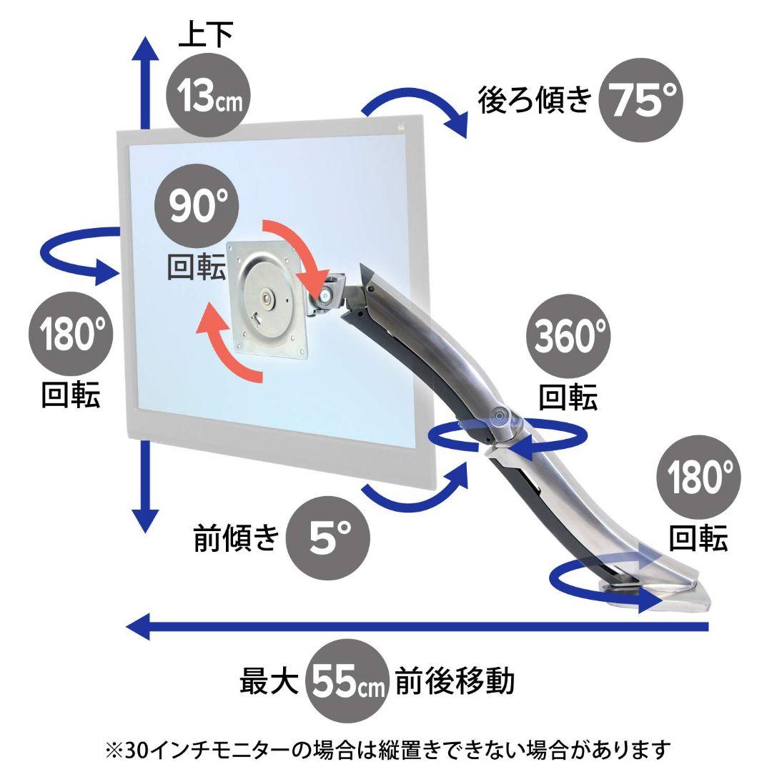 ERGOTRON エルゴトロン MX モニターアーム 45-214-026