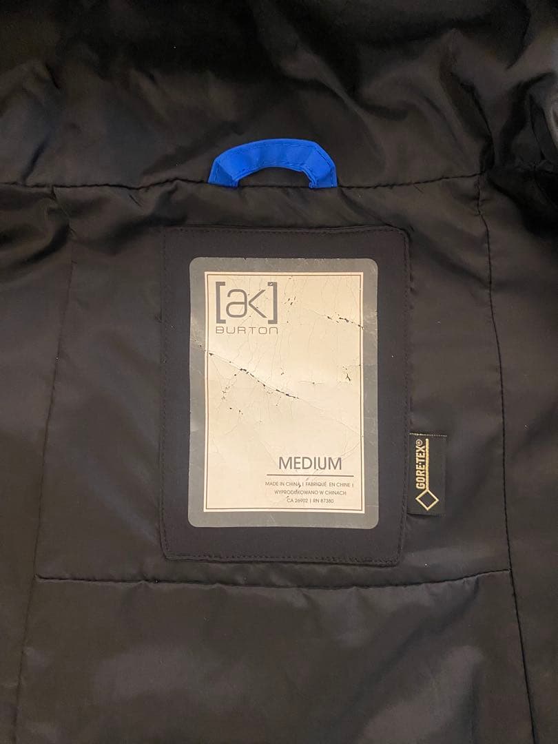 最高級 BURTON [ak] CYCLIC JACKET ブルー M