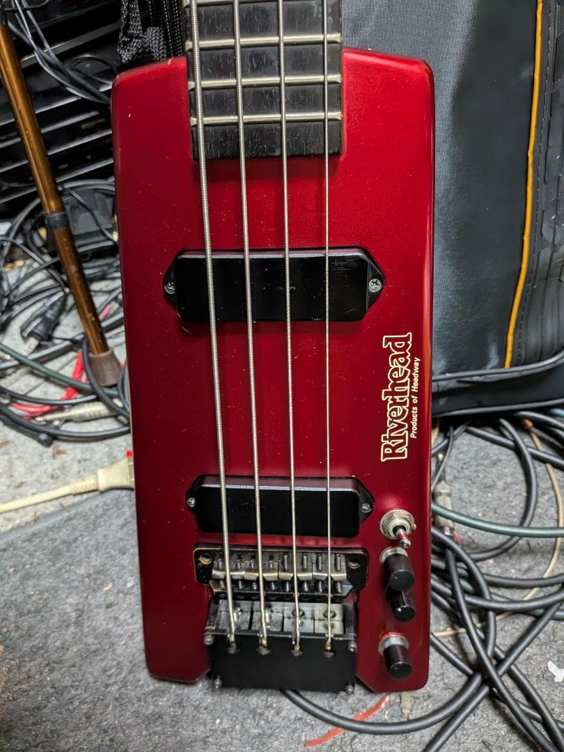 Headway リバーヘッド ヘッドレス 赤　ピエゾ増設　調整済みは動画で！