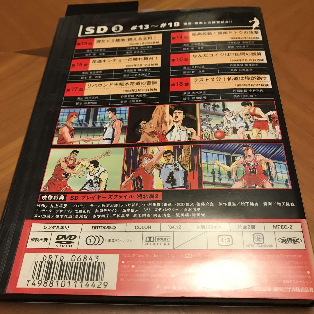 スラムダンク　DＶDレンタル落ち　映画化決定です　八村塁も大ファン
