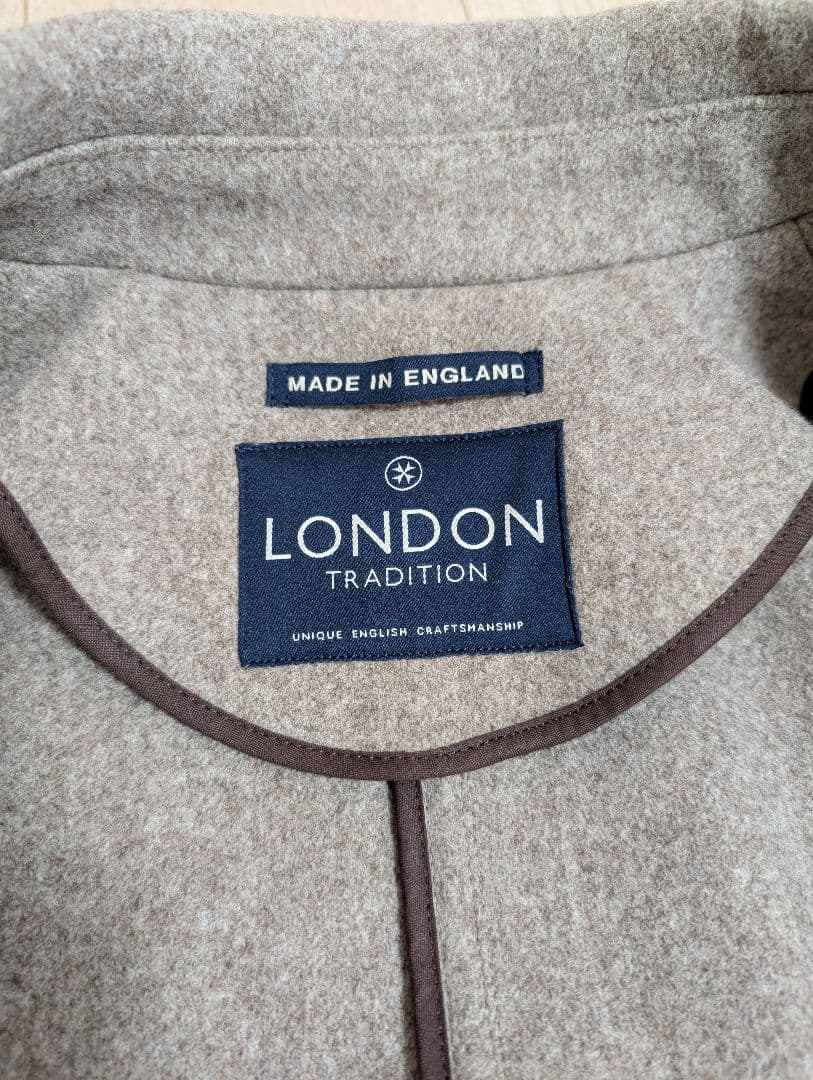 LONDON TRADITION　ロングコート　ウール100%