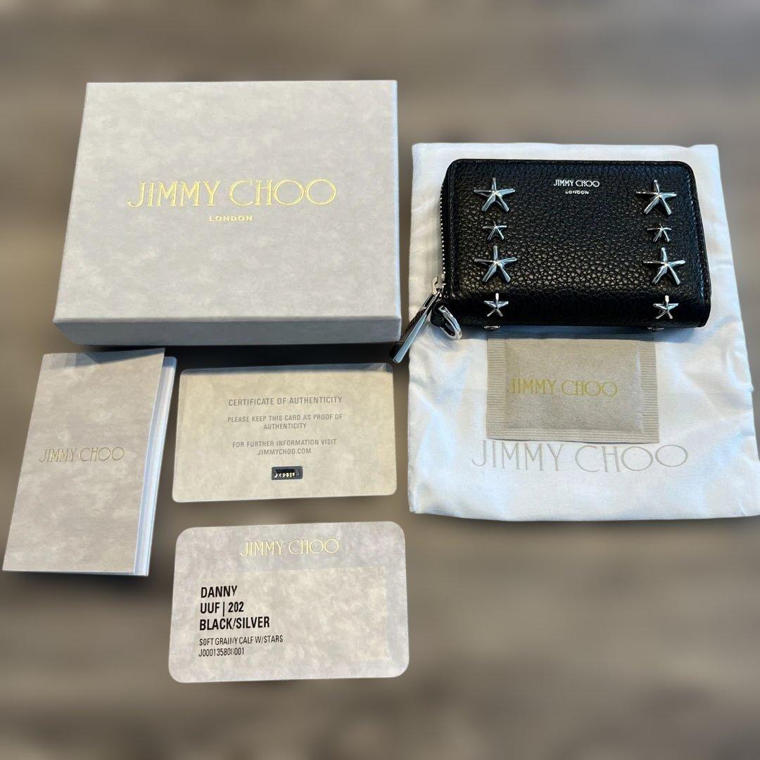 美品　JIMMYCHOO ケース ミニ財布