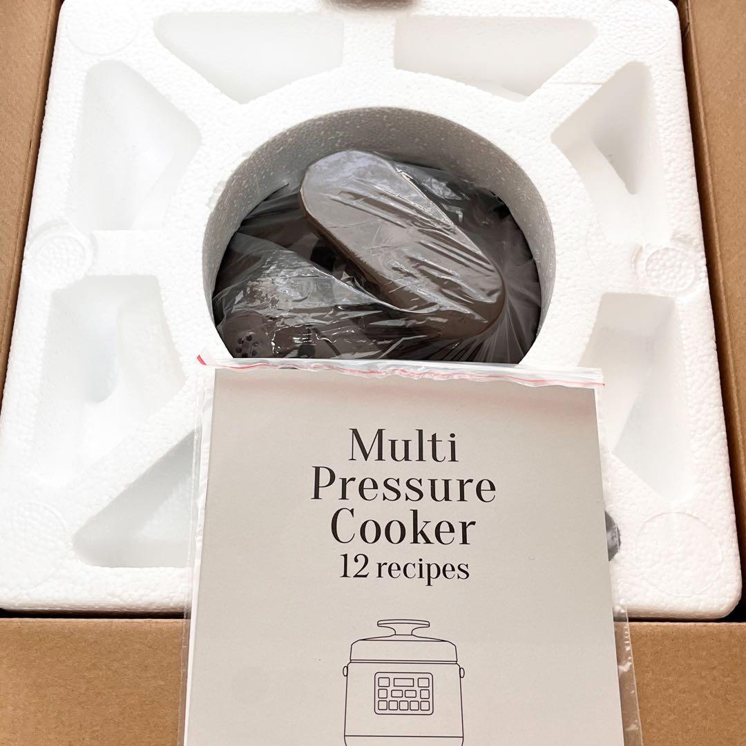 【新品未使用】BRUNO 電気圧力鍋 マルチ圧力クッカー 時短・ほったらかし調理
