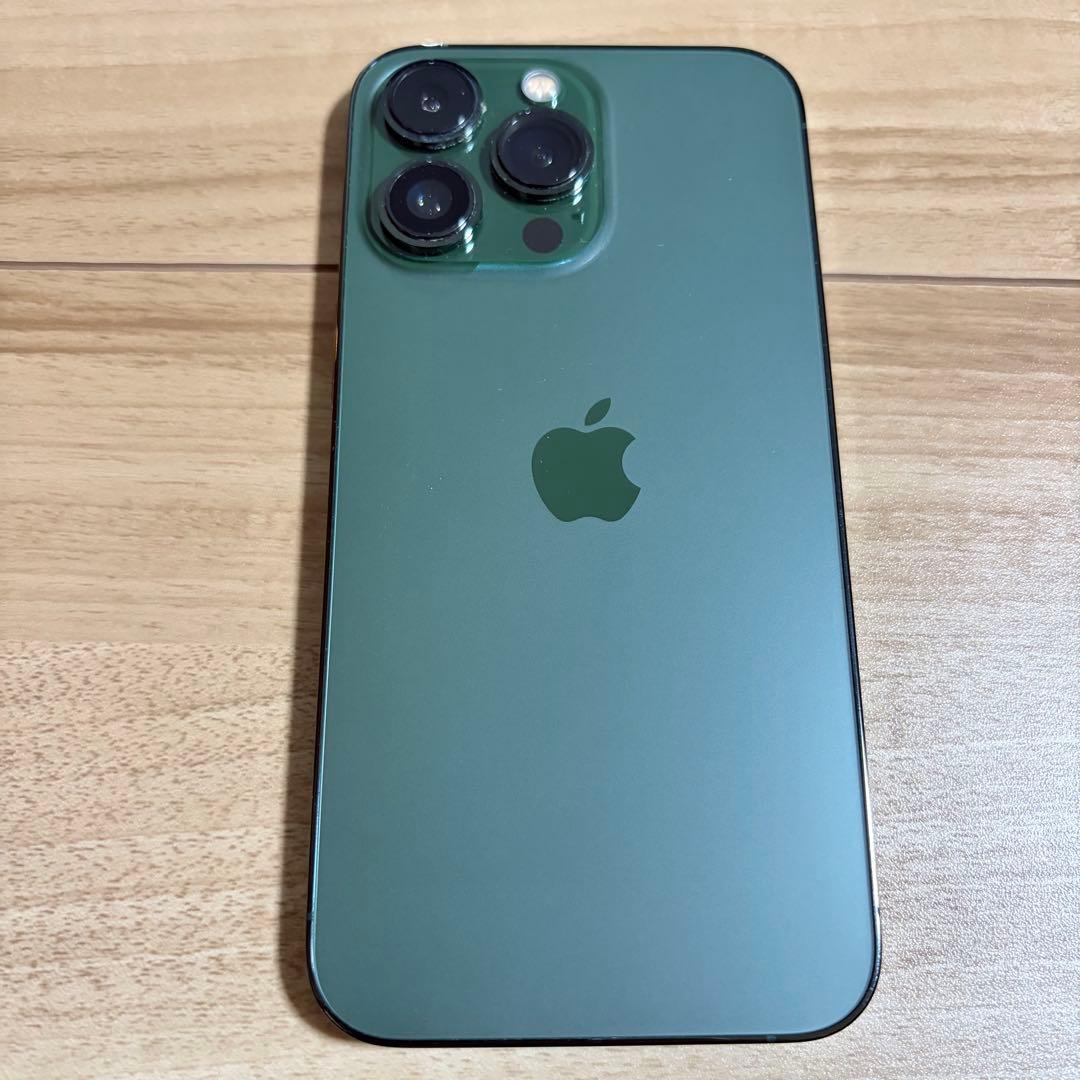 超美品 iPhone13 Pro 128GB アルパイングリーン