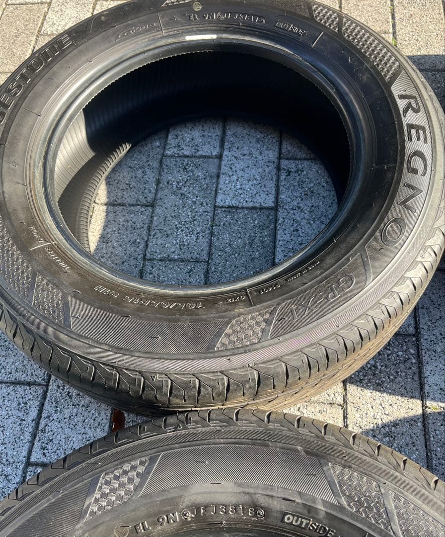 バリ溝 ブリヂストン レグノ GR-XI 195/65R15 4本 プリウス