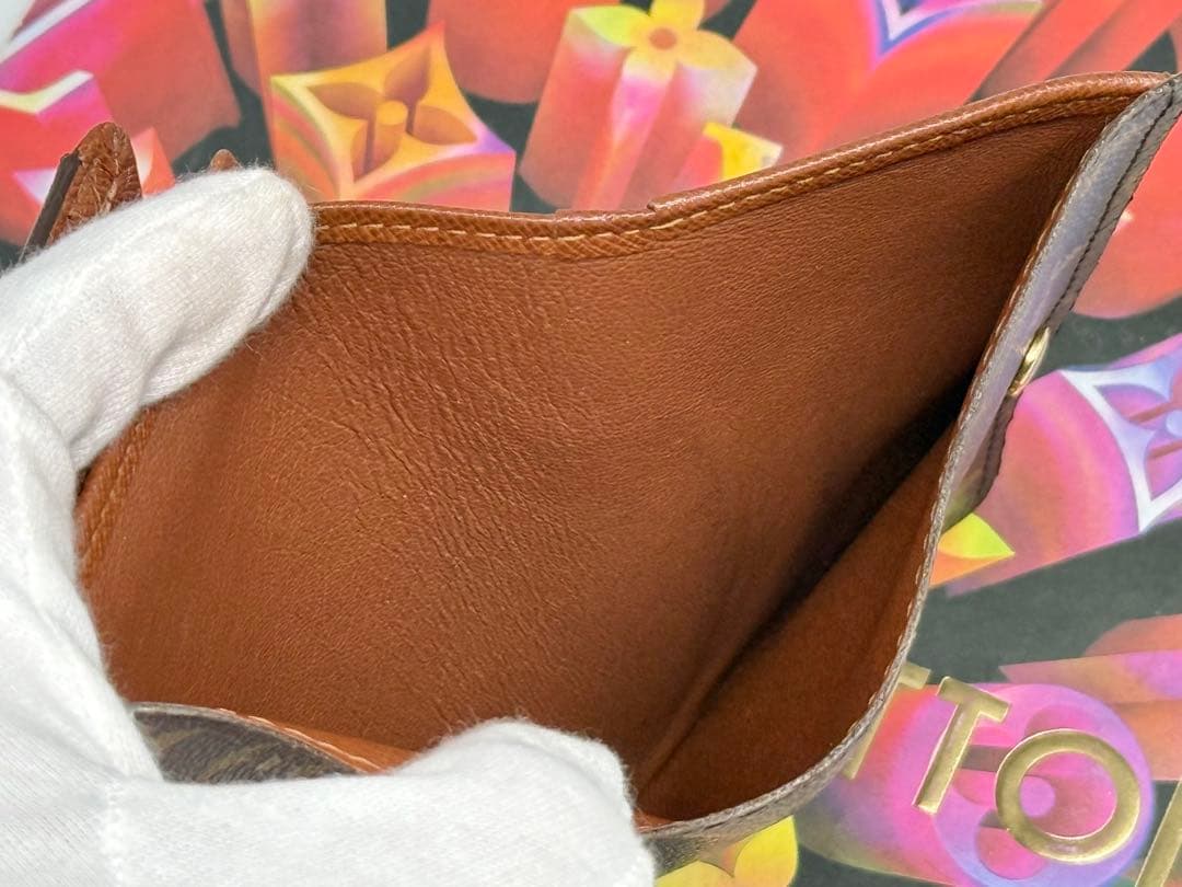美品！ルイヴィトン　ポルトモネ・ビエ　トレゾール　L字形ファスナー二つ折り財布