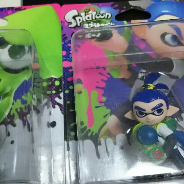 Wii U スプラトゥーン アミーボ 3体セット amiibo