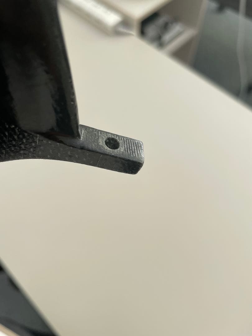 9.5インチ サーフボードフィン 黒