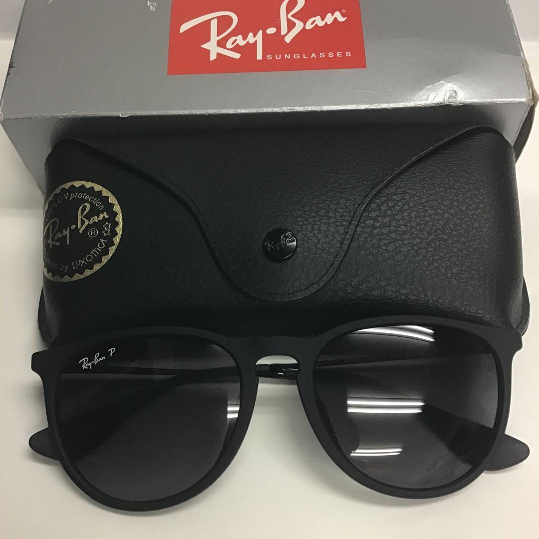 ❣️美品❣️Ray-Banレイバン　ERIKA CLASSICブラック偏光サングラス
