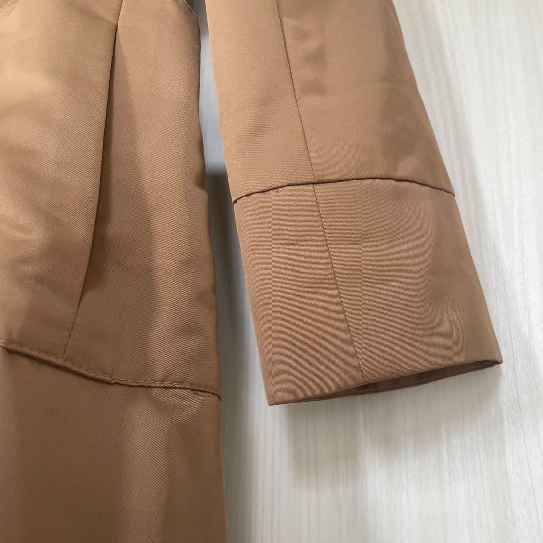 ルイルエブティック 2wayフードロングトレンチコート 撥水加工　S