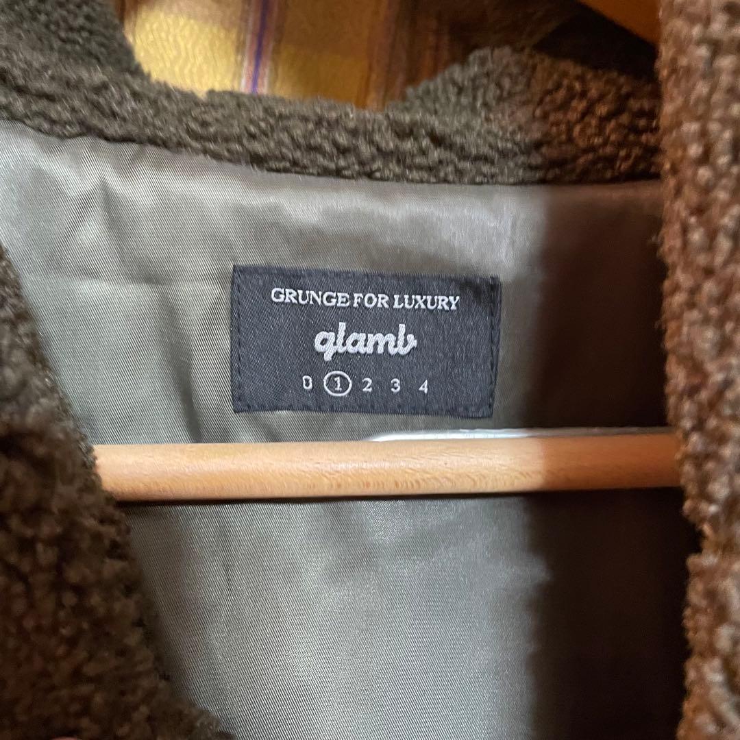 Glamb グラム　サミュエルモッズコート(腕章付き)