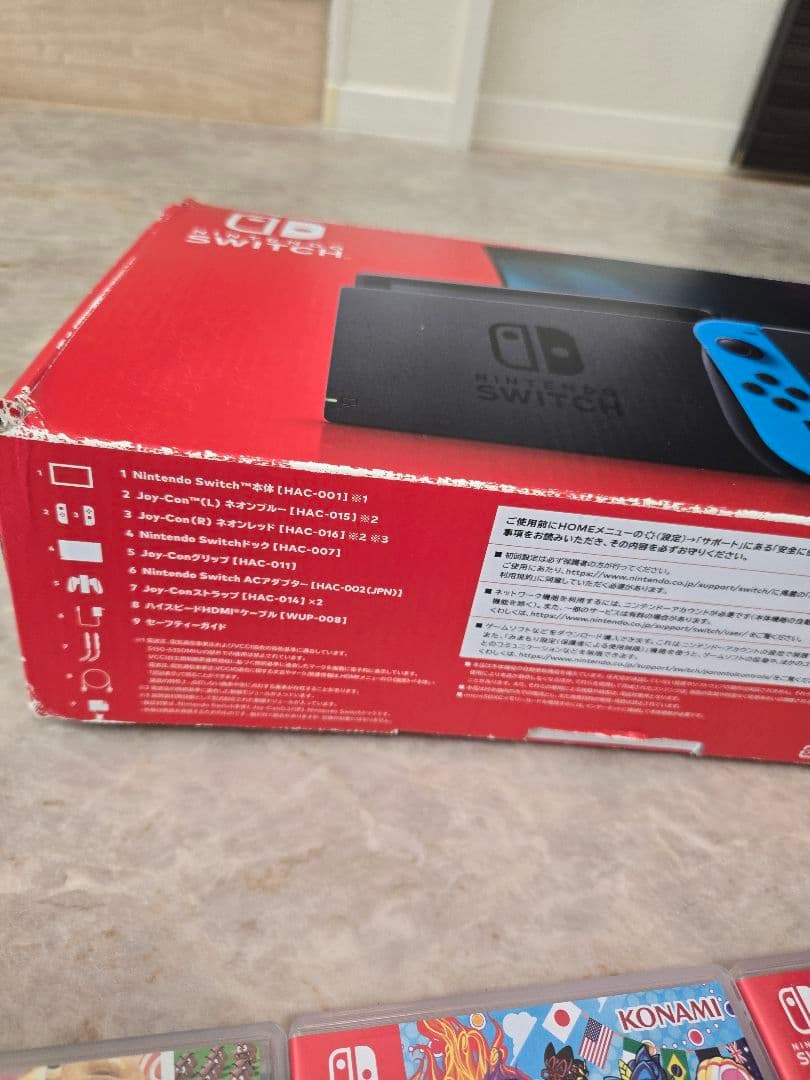 Nintend Switch本体 欠品無しソフト付き