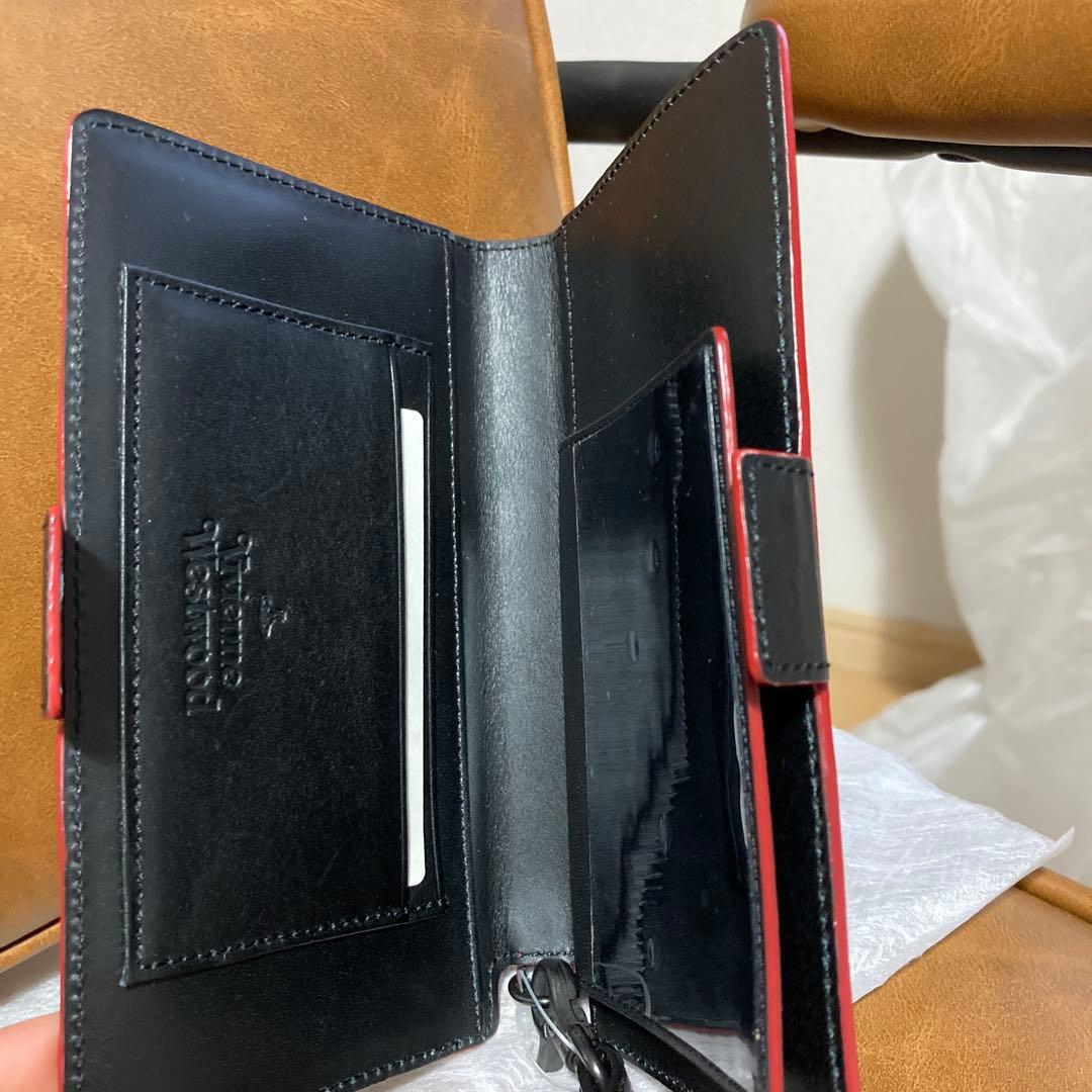 最終お値下げ【Vivienne Westwood】スマホケース 赤