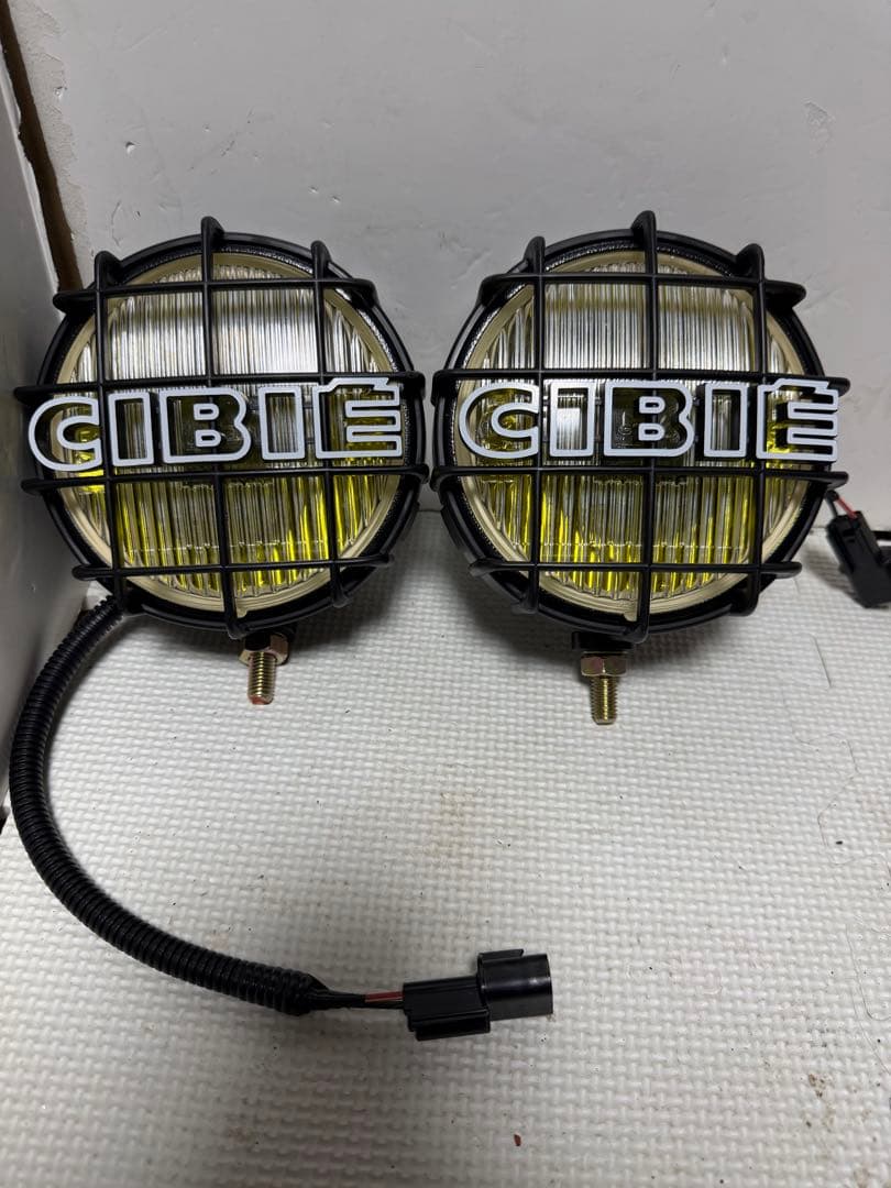 新品　希少　廃盤品　当時物シビエフォグ用ストーンガード/CIBIEライトカバー