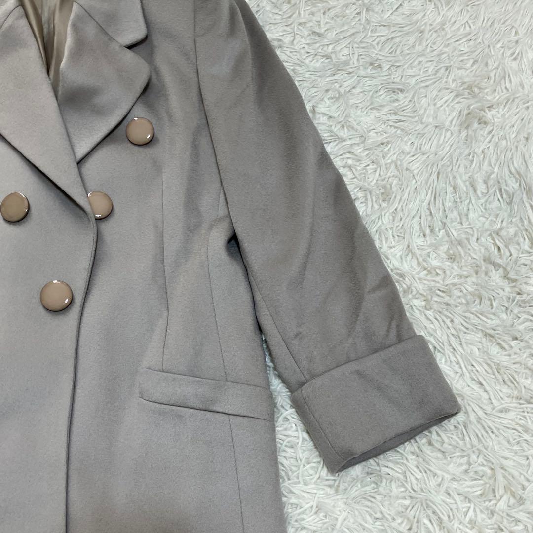 新品 ピエロマッサ ロングジャケット チェスターコート カシミヤ１００％ ３８