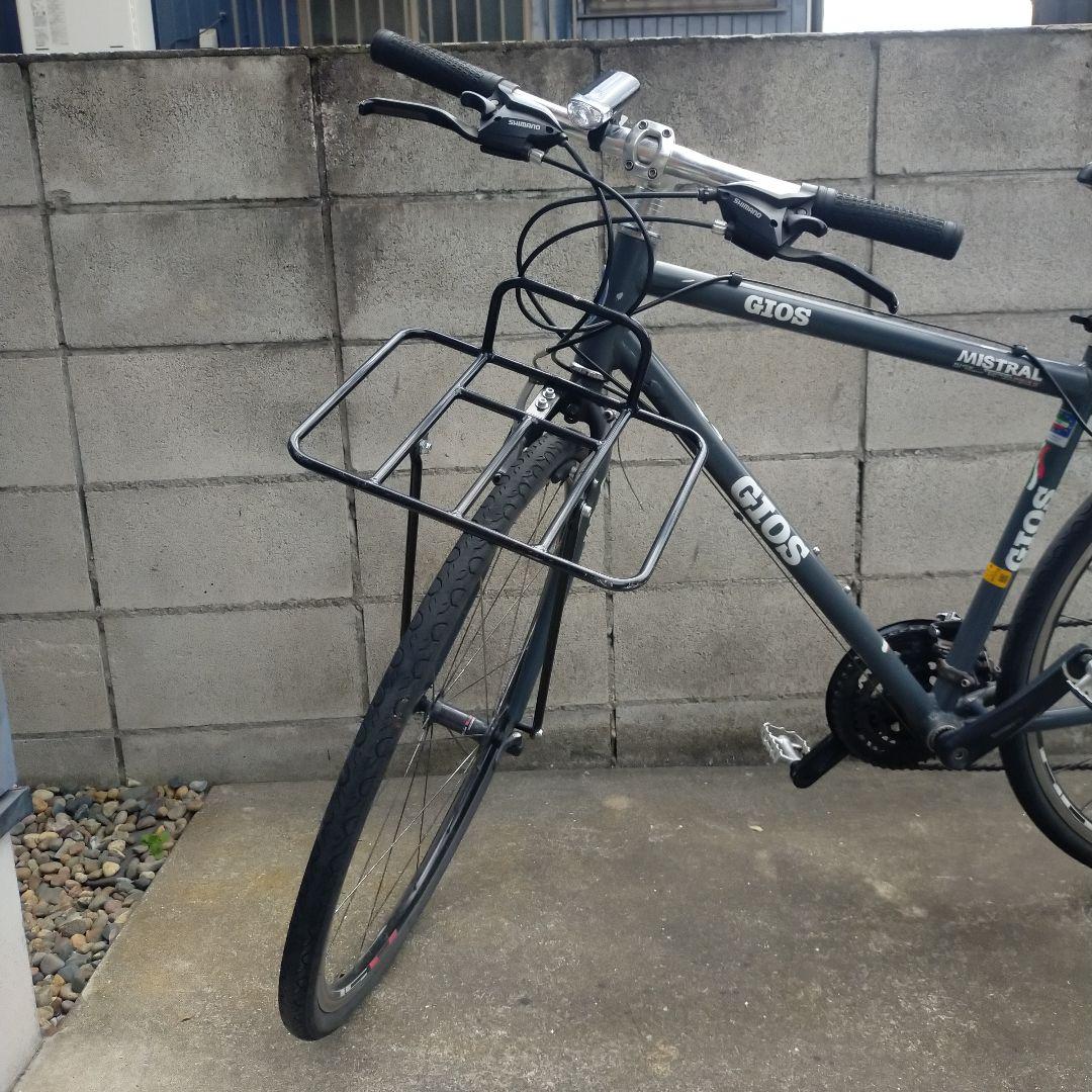 GIOS MISTRAL ジオス ミストラル グレー 前3×後8段サイズ480