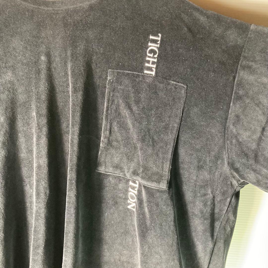 レア物　TBPR オーバーサイズTシャツ ポケット ロゴ ブラック