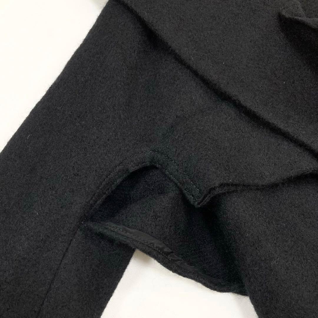 ヨウジヤマモト GAUZE HERRINGBONE JACKET 黒1