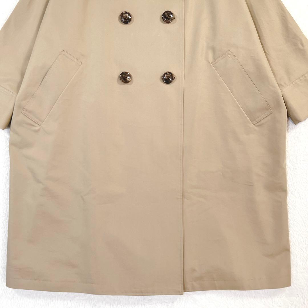 美品✨TICCA ティッカ トレンチコート テントコート ベージュ