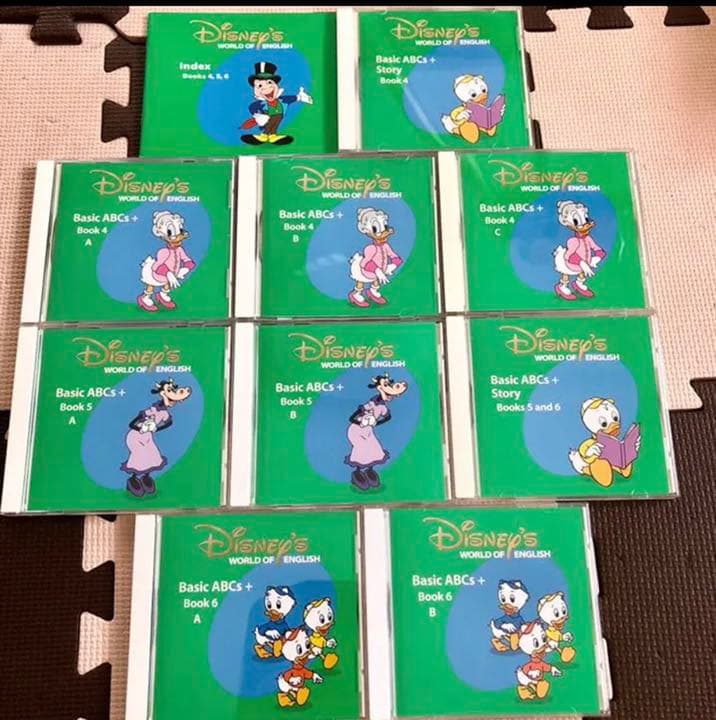 ディズニー 英語システム メインプログラム CD全35枚セット！