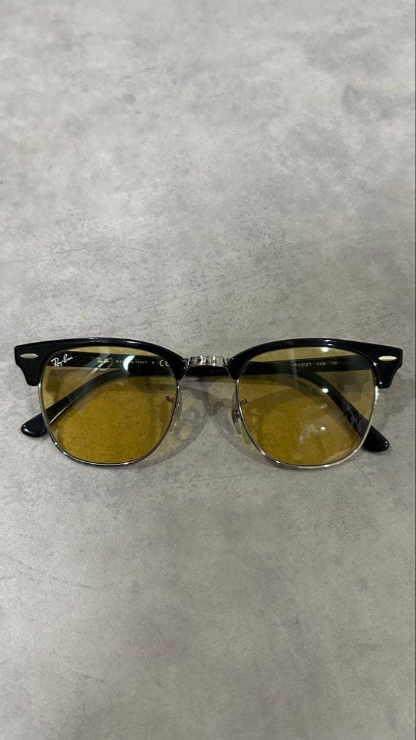 CLUBMASTER CLASSIC Ray-Ban サングラス　レンズイエロー