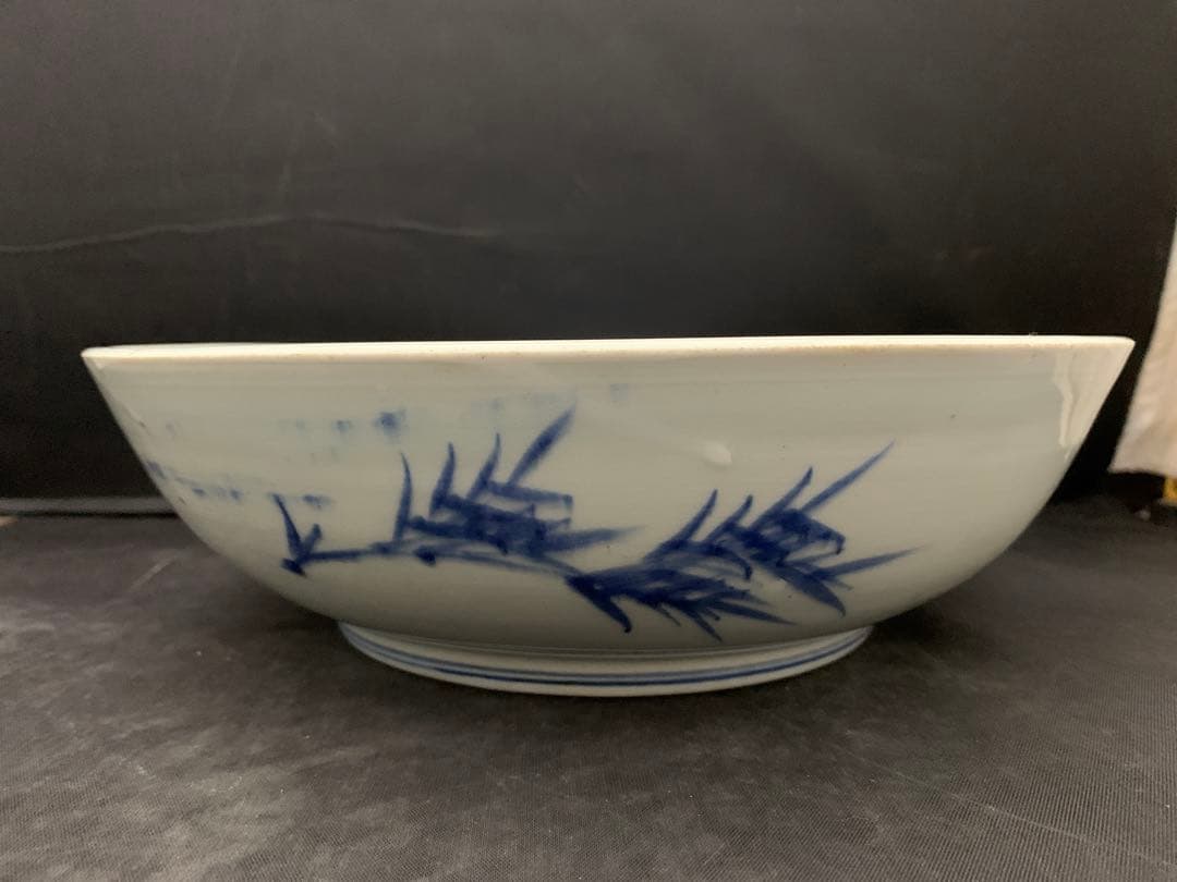古伊万里　昇鯉図　大鉢　大皿　深鉢　時代物　器