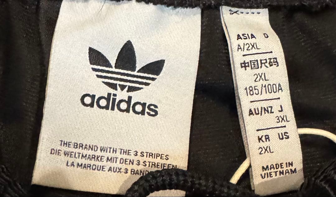 【新品_上下セット】adidas FIREBIRD上下セット黒 3XLげんじ