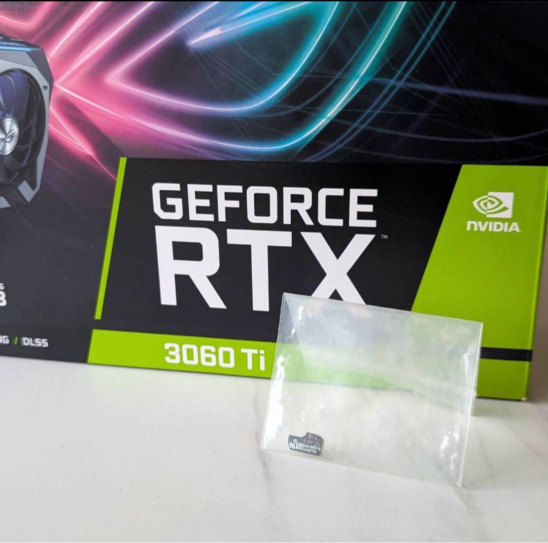 グラフィックボード・グラボ・ビデオカード ASUS ROG STRIX GeForce RTX 3060 Ti