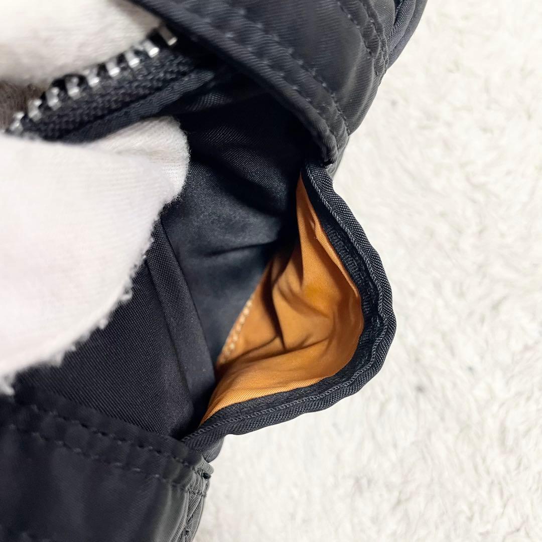 美品 PORTER ポーター タンカー ミニボストンバッグ ブラック 大容量 黒