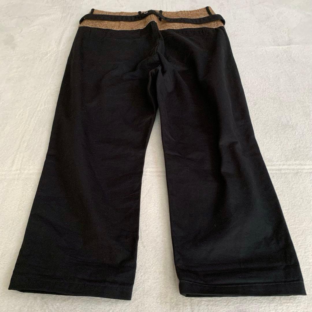 【美品】KAPITAL ピエロパンツ リネン 切替 XL