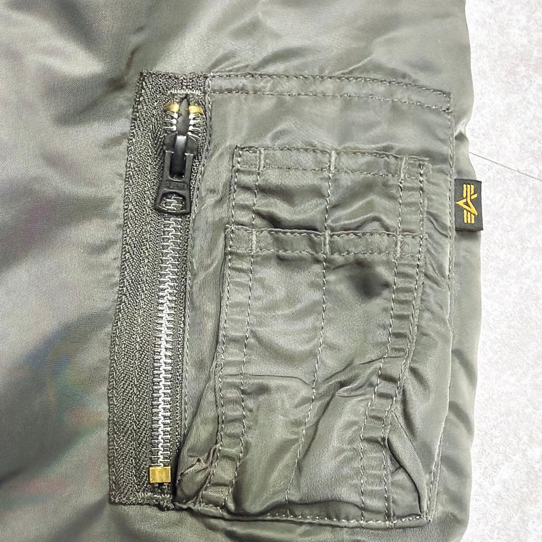 ALPHA INDUSTRIES MA-1 フライトジャケット　L リバーシブル