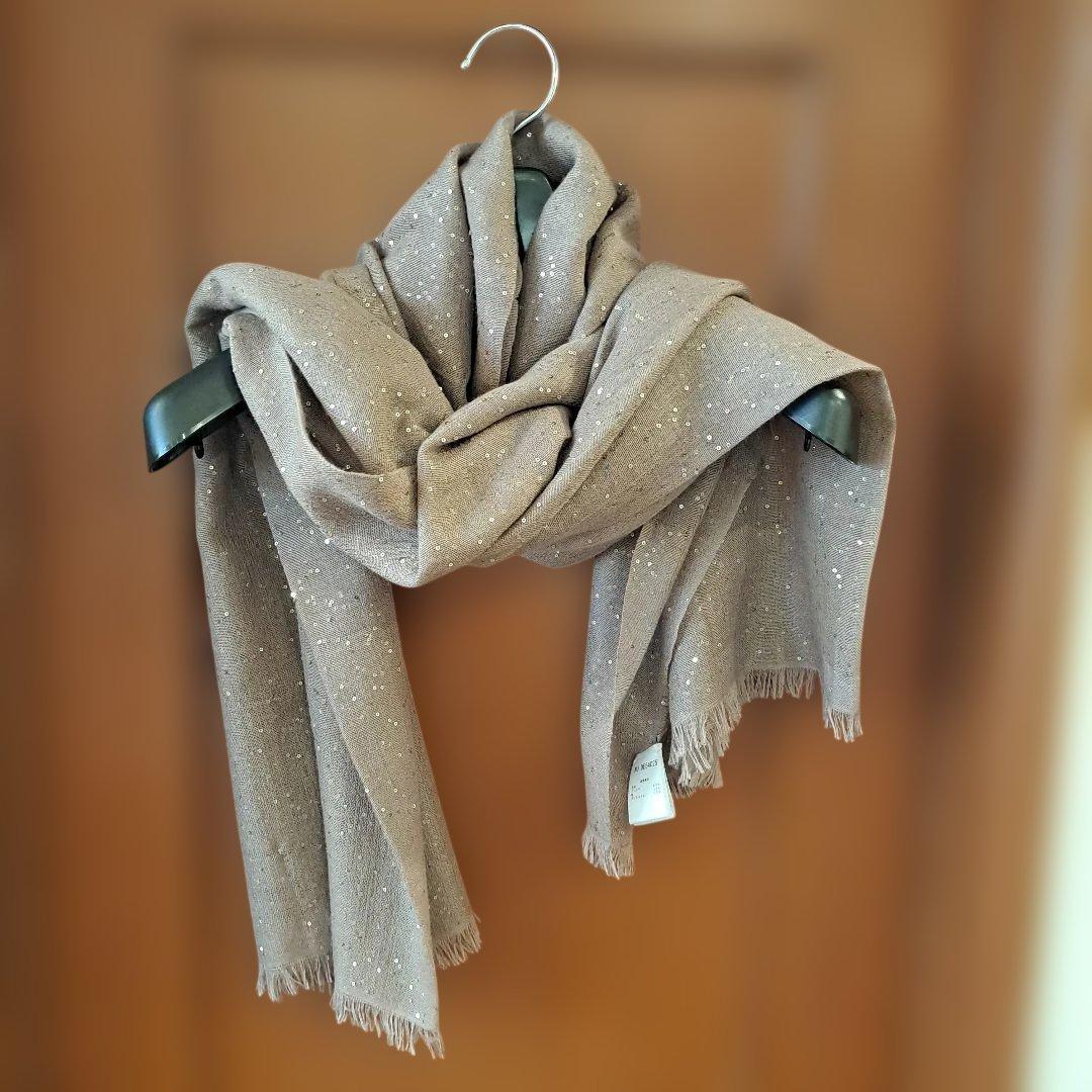 BRUNELLO CUCINELLI. スパンコール付きストール