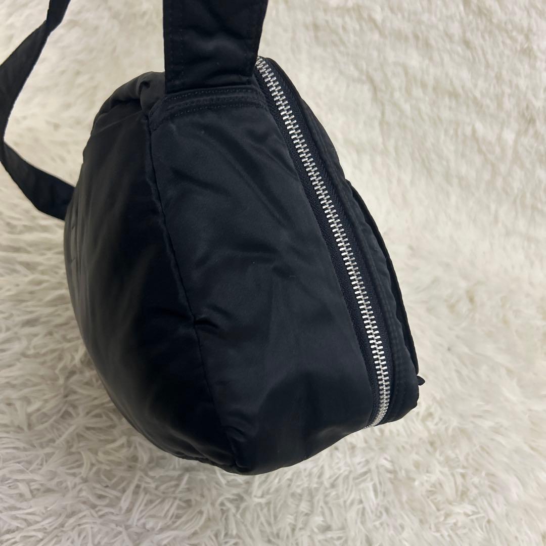 【美品】PORTER タンカー 2層式 ショルダーバッグ 黒