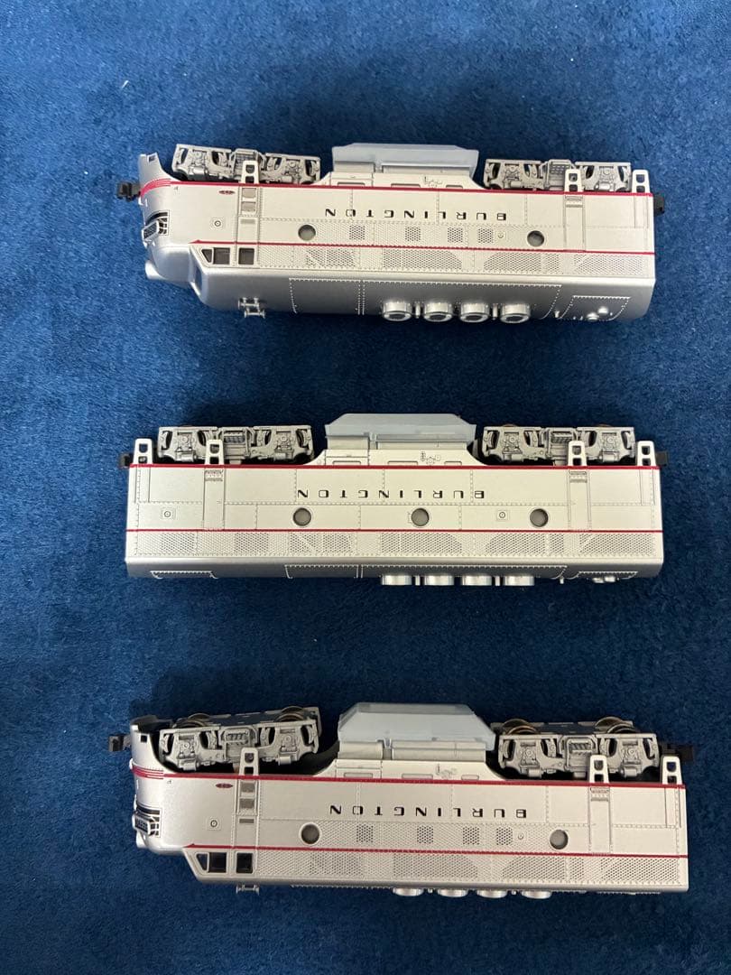 KATO CB&Q emd F3 A+B +C SET Nゲージ
