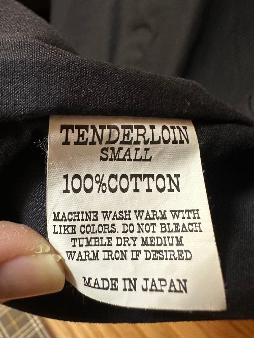 Tenderloin ブラックコーデュロイベスト ジレ rats