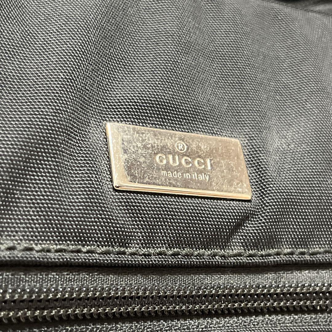 GUCCI グッチ　ビジネスバッグ　黒　ボストンバッグ