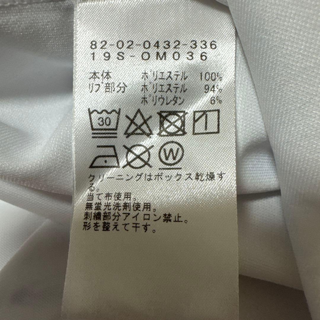 くまやん 美品　BEAMS GOLF ポロシャツ XL ホワイト 傘柄
