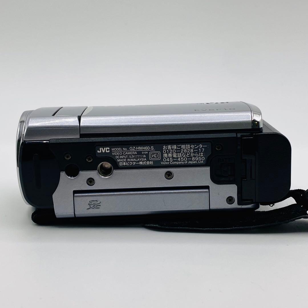 【動作確認済み】 JVC GZ-HM460-S ビデオカメラ