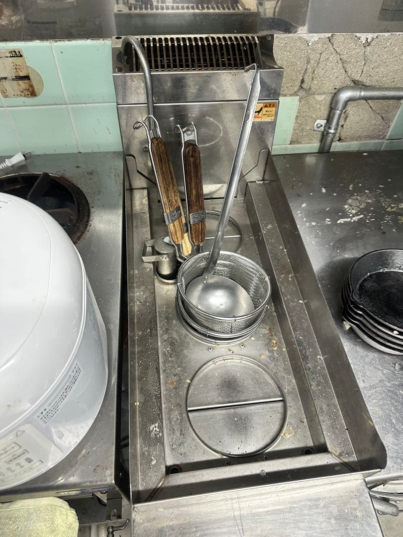 美品　2018年MRY-03 マルゼン ゆで麺機 角槽型ゆで麺機LPガス