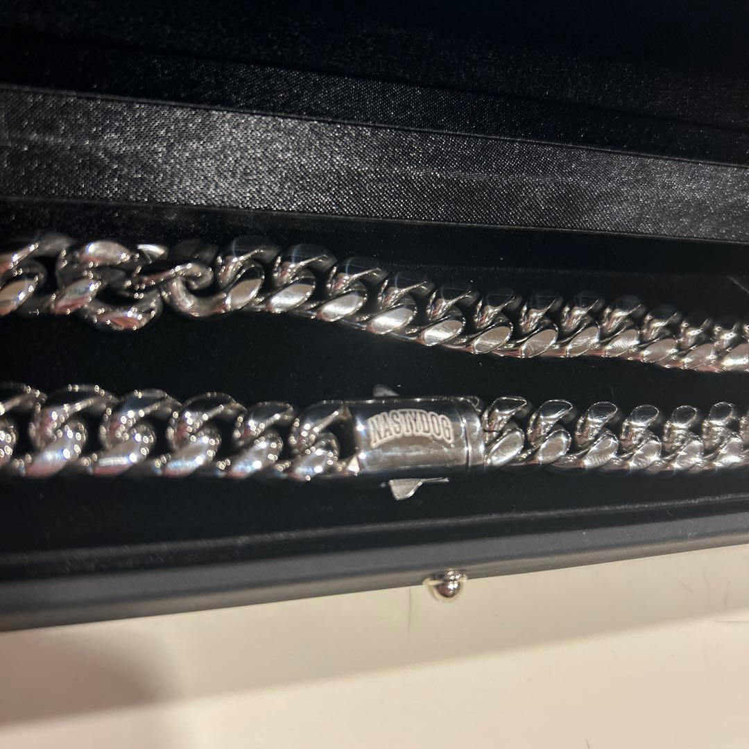 NASTYDOG シルバー メタルネックレス ケースあり