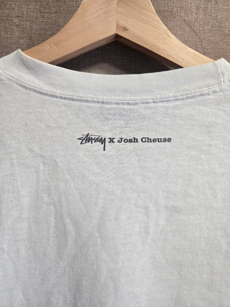 オールド STUSSY X Josh Cheuseリアム・ギャラガー Tシャツ