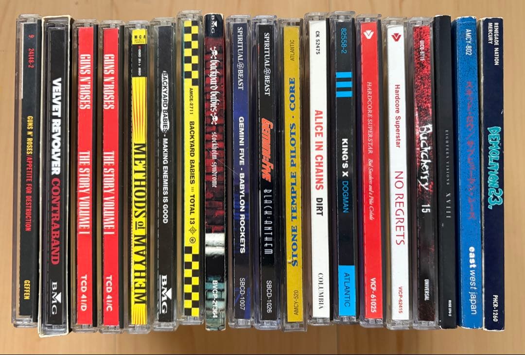 【名盤多数】HR/HM・グランジ CD 19枚セット GNR ほか