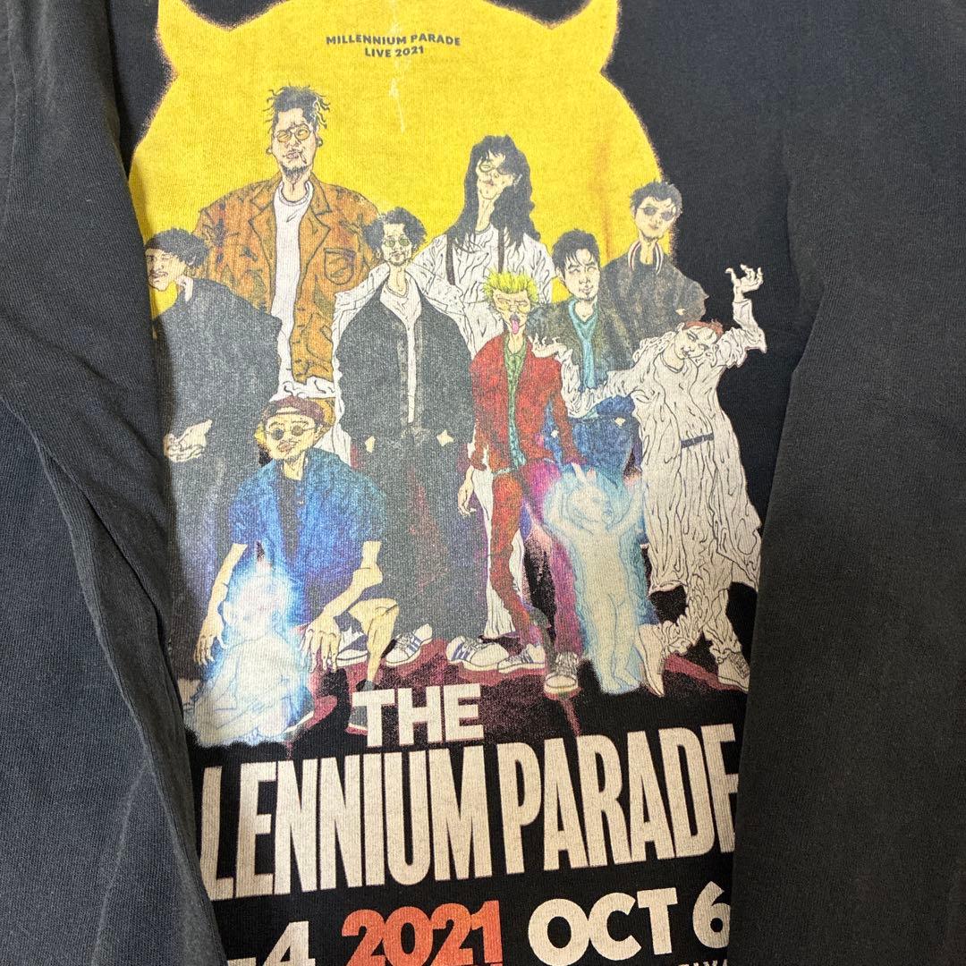 ミレパ millennium parade Tシャツ Lサイズ 黒 墨黒