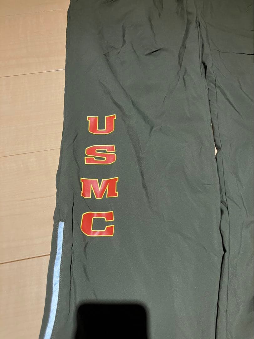 デッドストック米軍 USMC ニューバランス製トレーニングパンツ リフレクター